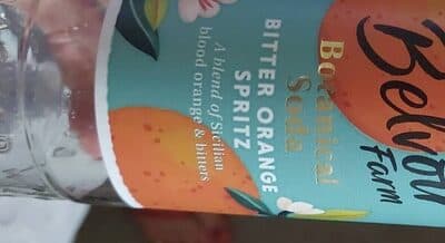 Belvoir botanical soda bitter orange