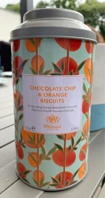 Chocolate chip & orange biscuits