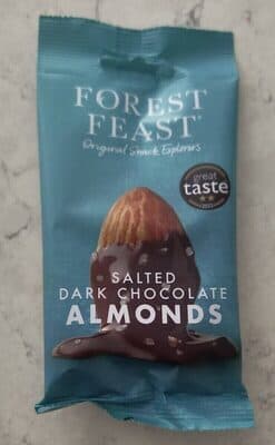 Salted Dark Chocolate Almonds