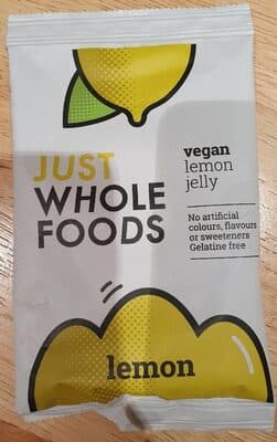Vegan lemon jelly