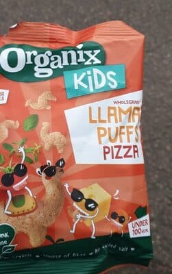 Wholegrain Llama Puffs Pizza
