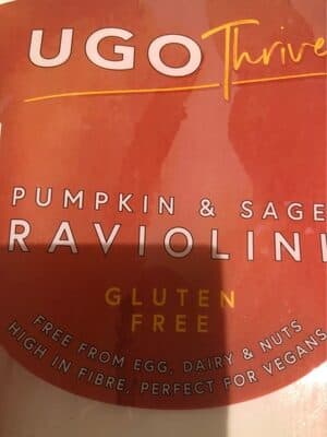 Pumpkin & sage raviolini