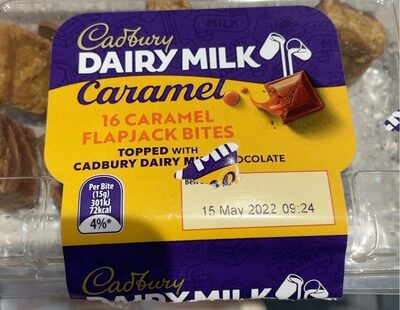 Caramel Flapjack Bites
