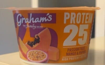 Grahams Passion Fruit, Mango, Papaya