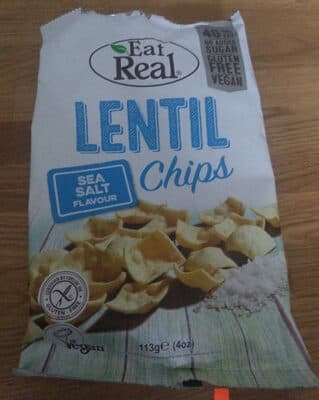 Lentil Chips - Sea Salt Flavour