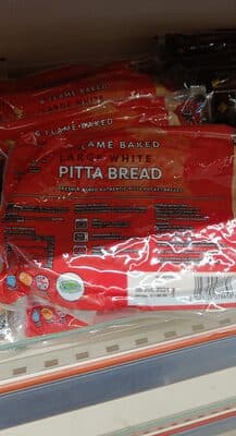 Leicester Bakery White Pitta Bread