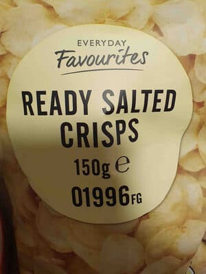 Ready Salted Crisps
