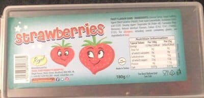 Strawberries gums