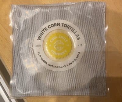 White Corn Tortillas