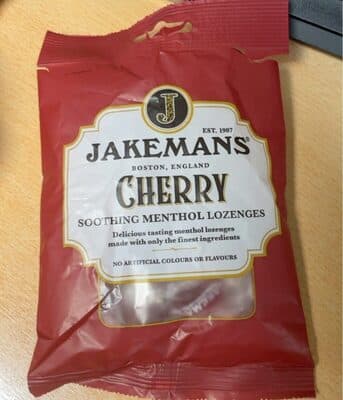 Cherry Soothing Menthol Lozenges
