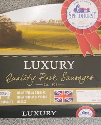 Quality Pork Sausages