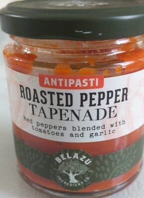 Roasted pepper tapenade