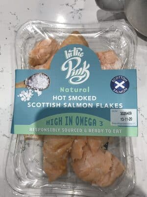 Hot Smoked Scottish Salmon Flakes