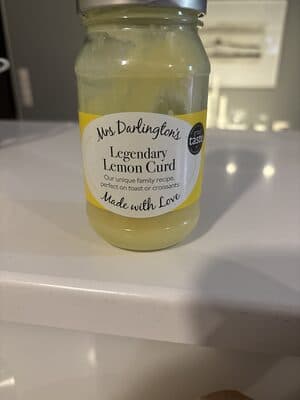 Mrs Darlington's Legendary Lemon Curd