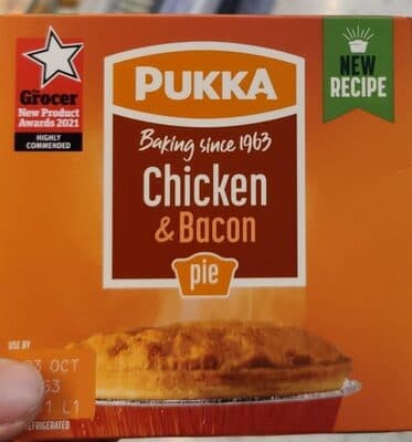 Chicken And Bacon Pie