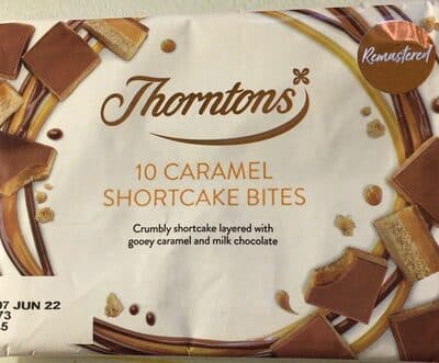 Caramel Shortcake Bites