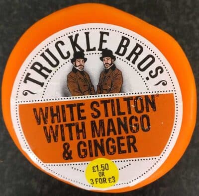 White stilton mango ginger