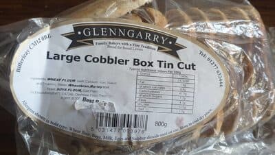 Cobbler Box Tin Cut