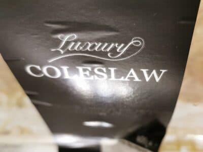 Luxury coleslaw