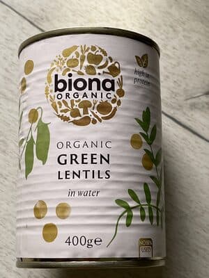 Green lentils