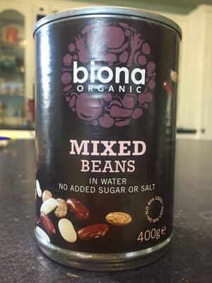 Biona Organic Canned Beans - Mixed
