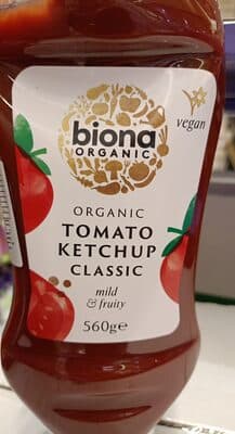 Biona Org Ketchup Classic Squeezy