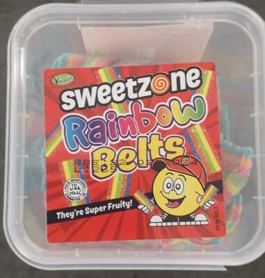 Sweet one rainbow belts
