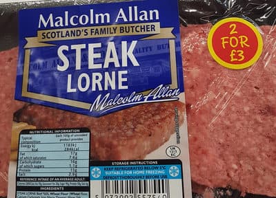 Steak Lorne