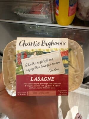Lasagne for 1