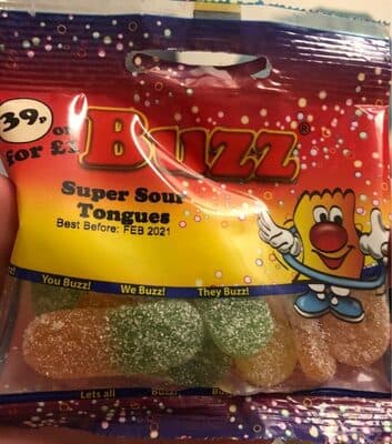 Buzz Super Sour Tongues