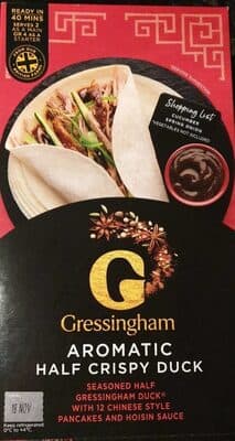 Gressingham Aromatic Half Crispy Duck