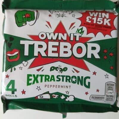 TREBOR EXTRA STRONG MINTS PEPPERMINT