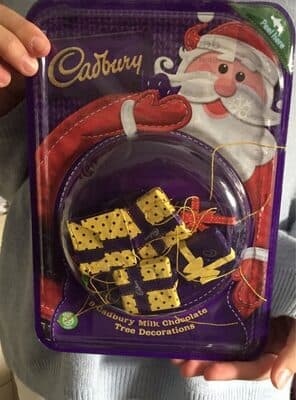 Cadbury Chocolate Pieces Tree Decoration