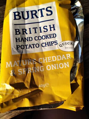 mature cheddar and spring onion