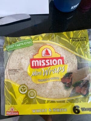 Mini Wraps (Wheat & White)