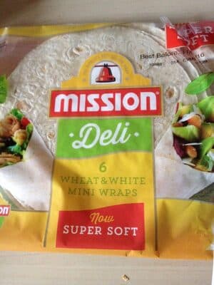 Wheat & White Mini Wraps