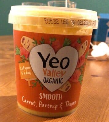 Smooth carrot, parsnip & thyme