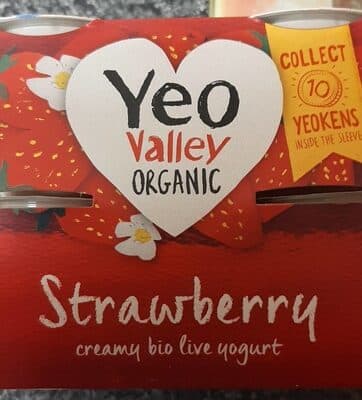 Organic Strawberry Yoghurt