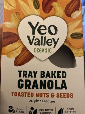 Tray Baked Granola Toasted Nuts & Seeds