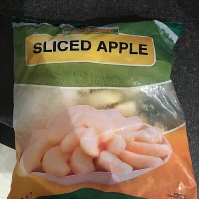 Sliced apple