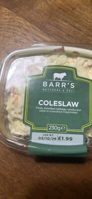 Barr's coleslaw