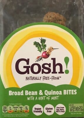 Broad Bean & Quinoa Bites