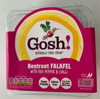 Gosh beetroot falafel