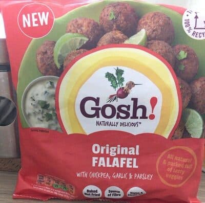 Falafel chickpea, garlic & parsley