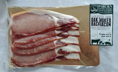 Oak smoked back bacon