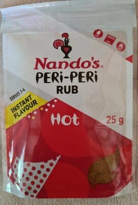 Peri Peri Rub Hot