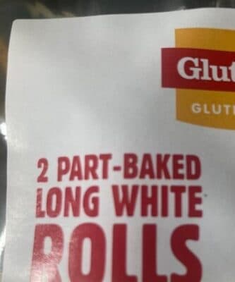 Part baked rolls