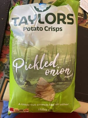 Taylors Potato Crisps - Pickled Onion Flavour