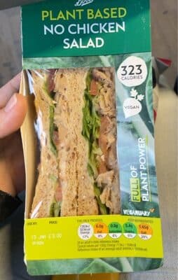 No chicken salad