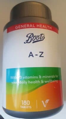 A-Z Vitamins and Minerals Supplements